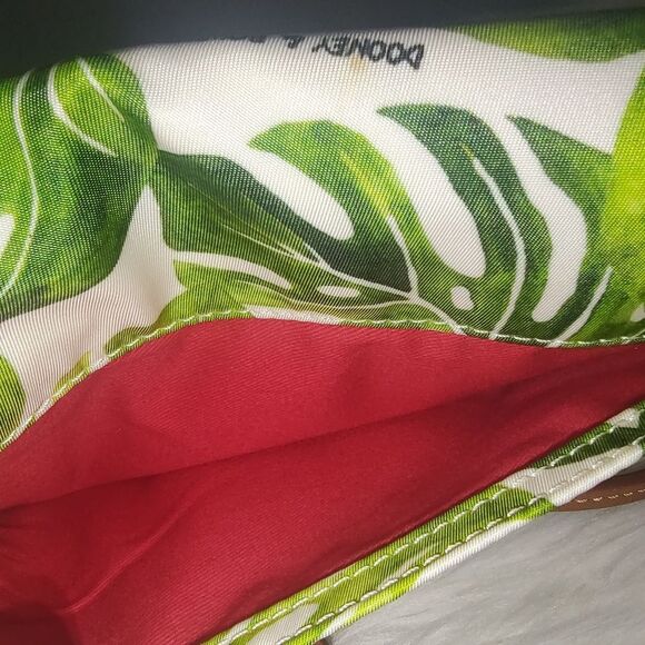 Dooney & Bourke Palm Montego Foldover Crossbody EUC - Picture 4 of 7